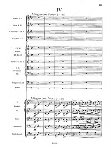 Teil IV: Partitur by Antonín Dvořák