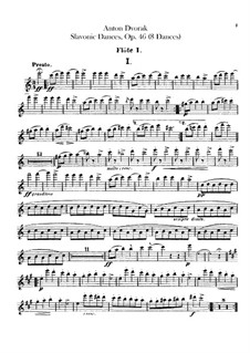 Heft I: Flötenstimmen by Antonín Dvořák
