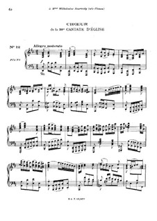 Freue dich, erlöste Schar, BWV 30 von J.S. Bach auf MusicaNeo