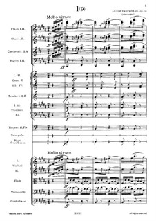 Nr.1 Odzemek: Partitur by Antonín Dvořák