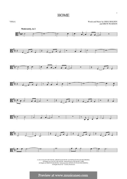 Home: For viola by Phillip Phillips