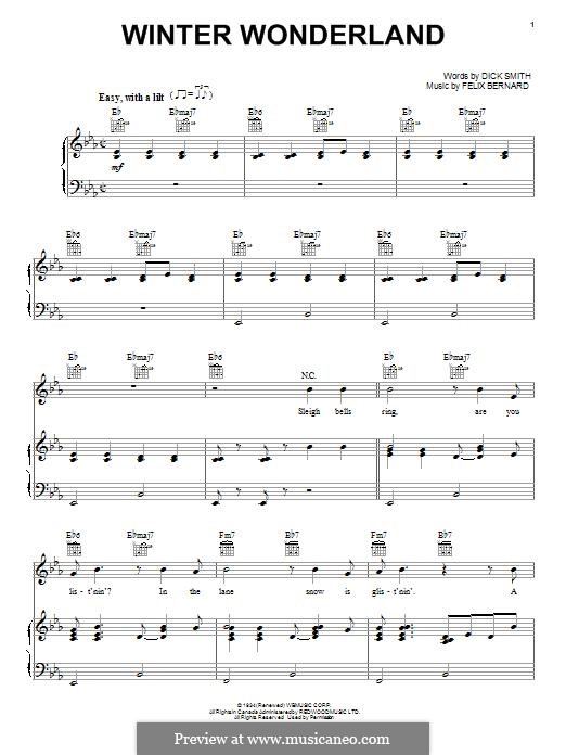 Vocal version: Für Stimme und Klavier (oder Gitarre) by Felix Bernard