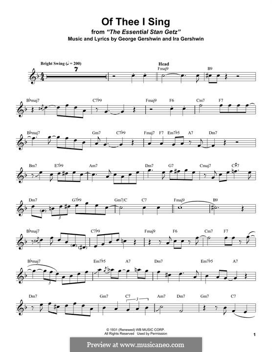 of-thee-i-sing-von-g-gershwin-noten-auf-musicaneo