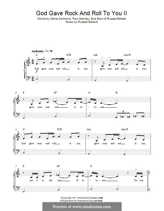 god gave rock and roll to you ii lyrics god gave rock and roll to you ii lyrics
