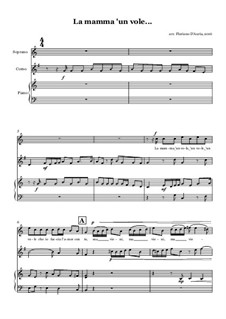 La mamma un' vole: For soprano, horn and piano by folklore, Floriano D'Auria