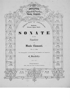 Drei Sonaten , Op.40: Sonate Nr.1 by Muzio Clementi