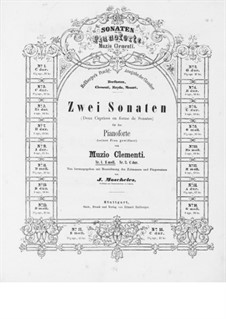 Zwei Capriccios, Op.47: Capriccio Nr.1 by Muzio Clementi