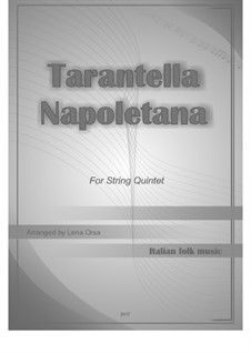 Neapolitanische Tarantella: Streichquartett by folklore