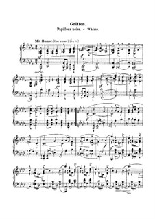 Fantasiestücke, Op.12: Nr.4 Grillen by Robert Schumann