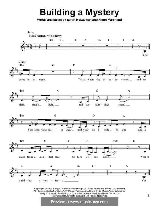 Building a Mystery: Melodische Linie by Pierre Marchand