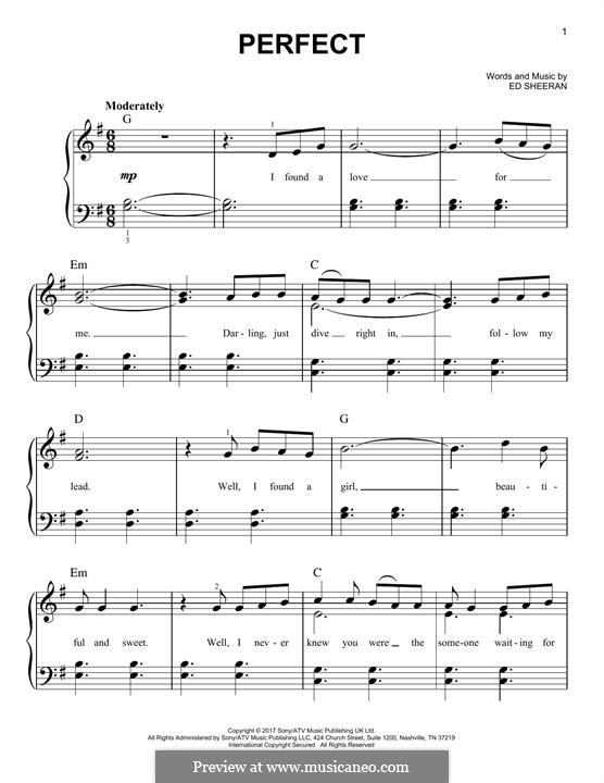 Piano version: Für einen Interpreten by Ed Sheeran