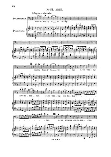 Acis und Galatea, HWV 49: Cease to beauty to be suing. Aria for bass by Georg Friedrich Händel