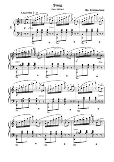 Nr.1: Für Klavier by Johann Friedrich Burgmüller