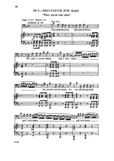 Nr.6 Doch wer mag ertragen den Tag seiner Ankunft: Für Stimme und Klavier by Georg Friedrich Händel