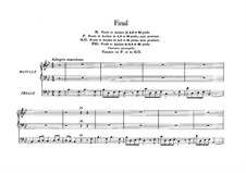 Sechs Stücke für Grosse Orgel: Final in B-Dur, Op.21 by César Franck