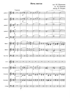 Ночь светла: Для оркестра русских народных инструментов by Mikhail Shishkin