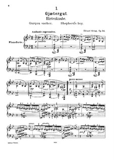 Lyrische Stücke, Op.54: Vollsammlung by Edvard Grieg