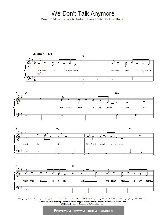 Anymore перевод на русский. We don’t talk anymore - Charlie Puth табы. We don't talk anymore Ноты для фортепиано. We don't talk anymore аккорды для фортепиано. We don't talk anymore текст.
