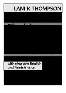 Five Finnish Songs of Love: with singable English and Finnish lyrics: Five Finnish Songs of Love: with singable English and Finnish lyrics by folklore, Oskar Merikanto