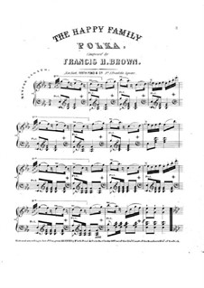 Happy Family Polka: Happy Family Polka by Francis Henry Brown