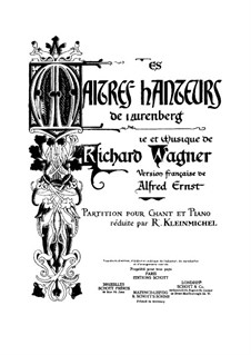 Vollständiger Oper: Klavierauszug mit Singstimmen by Richard Wagner
