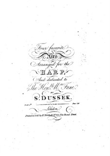 Vier Lieblingsarien: Vier Lieblingsarien by Sophia Dussek