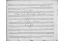 Streichquintett in B-Dur, Op.99: Violinstimme I by Giuseppe Mascia