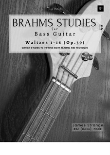 Vollständiger Satz: Arrangement for bass guitar by Johannes Brahms