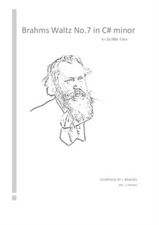 Walzer Nr.7: Arrangement for tuba by Johannes Brahms
