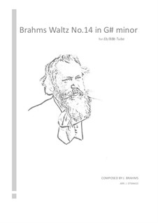 Walzer Nr.14: Arrangement for tuba by Johannes Brahms