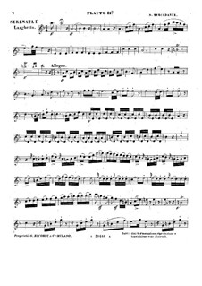 Drei Serenaden für drei Flöten: Flötenstimme II by Saverio Mercadante