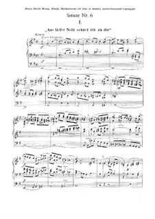 Sonate für Orgel Nr.6 in e-Moll, Op.137: Sonate für Orgel Nr.6 in e-Moll by Gustav Adolf Merkel