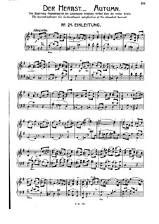 Die Jahreszeiten, Hob.XXI/3: Teil III. Der Herbst, Nr.21-27 by Joseph Haydn