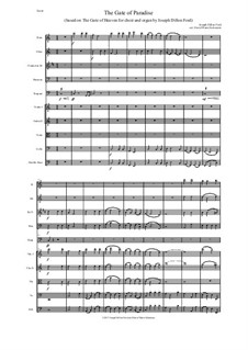 The Gate of Paradise: Für Orchester by Joseph Dillon Ford
