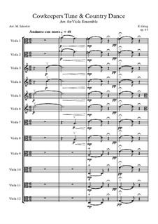 Lyrische Stücke, Op.68: Cowkeepers Tune and Country Dance by Edvard Grieg