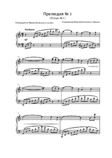 Prelude No.1: Präludium Nr.1 by Maksim Starshinov