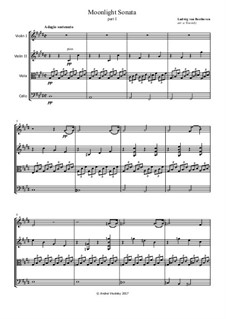 Teil I: Für Streichquartett by Ludwig van Beethoven