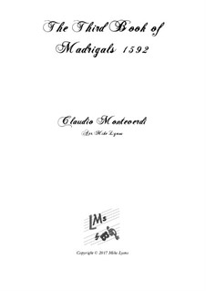 Heft 3 (für fünf Stimmen), SV 60–74: Arrangement for quintet instruments by Claudio Monteverdi