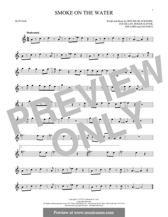 Instrumental version: Für Altsaxophon by Ian Gillan, Ian Paice, Jon Lord, Ritchie Blackmore, Roger Glover