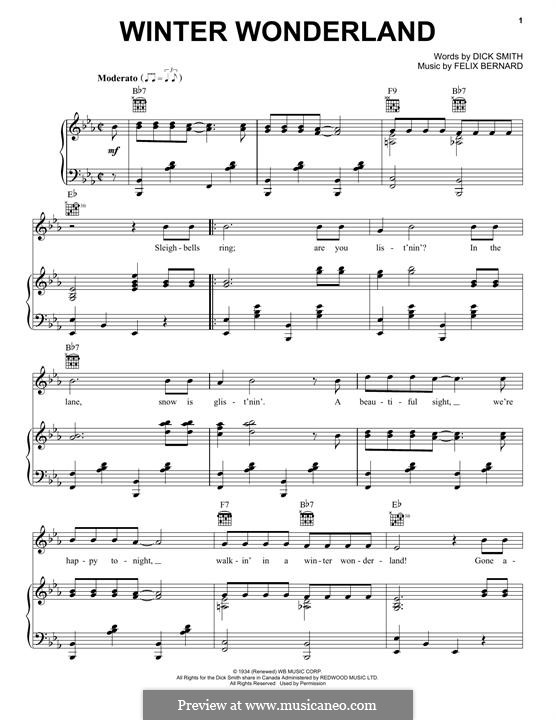 Vocal version: Für Stimme und Klavier (oder Gitarre) by Felix Bernard