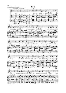 Nr.16 Die alten, bösen Lieder: Für Stimme und Klavier by Robert Schumann