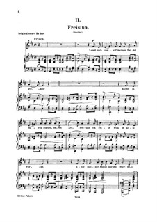 Nr.2 Freisinn: Für Stimme und Klavier by Robert Schumann