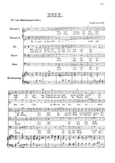 Wiewol viel herter Orden : Für fünf Stimmen und Klavier by Ludwig Senfl