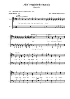 Alle Vögel sind schon da: Für Chor by folklore