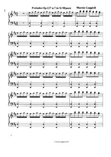 Preludios, Op.127: Preludio No.7 in Si Minore by Marzia Gaggioli