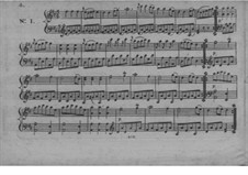 Sechs deutsche Tänze für Klavier: Sechs deutsche Tänze für Klavier by Joseph Wölfl