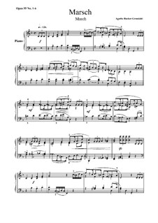 Zwölf kleine phantastische Stücke, Op.55: Nr.1-6 by Agathe Backer Grøndahl