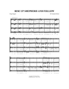 Rise up, shepherd, and follow!: Für gemischten Chor, Op.10 by folklore