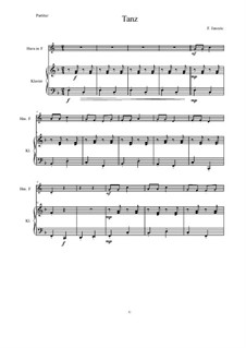 Tanz für Horn und Klavier: Tanz für Horn und Klavier by Florian Janezic