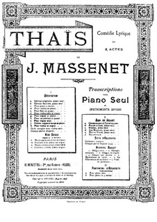 Meditation: Für Cello und Klavier by Jules Massenet